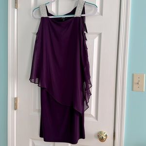 Purple Evening Dress